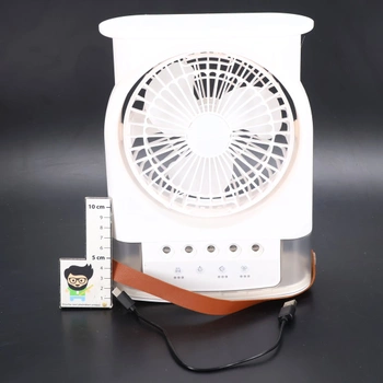 Přenosný ventilátor zelená 10 W