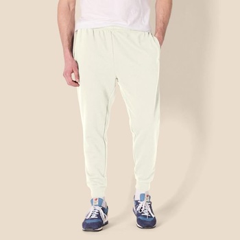 Pánske nohavice Amazon Essentials Jogger, fleecové, pohodlný strih, veľkosť S, krémové
