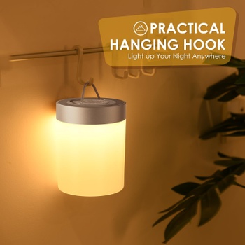 Stolná lampa Auxmir stmievateľná, 3000 mAh