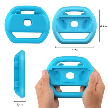 Sada 4 závodních volantů Ankey kompatibilních s Nintendo Switch 2, závodní volanty kompatibilní s