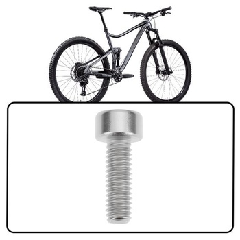 20 kusov skrutiek M4 x 16 mm na rámy fliaš na bicykel z nerezovej ocele, kompatibilných s väčšinou rámov
