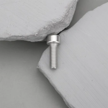 20 kusov skrutiek M4 x 16 mm na rámy fliaš na bicykel z nerezovej ocele, kompatibilných s väčšinou rámov