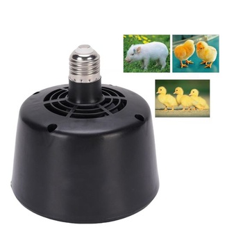 Jenngaoo tepelná lampa, ohrievač plazov pre kurník, automatický, čierny