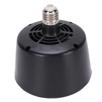 Jenngaoo tepelná lampa, ohrievač plazov pre kurník, automatický, čierny