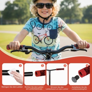 Gripy na kolobežky, gripy na bicykle, ergonomické protišmykové gumové gripy, univerzálne pre