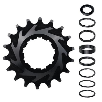 WEEROCK Sada na konverziu kazety 16T/18T pre horské bicykle, 18 zubov