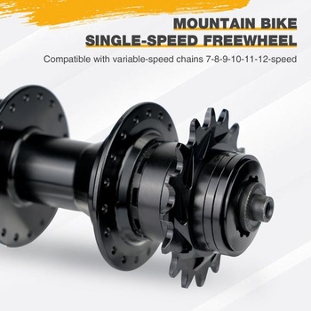 WEEROCK Sada na konverziu kazety 16T/18T pre horské bicykle, 18 zubov