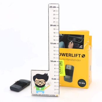 Schellenberg Powerlift 4-kanálový rádiový diaľkový ovládač pre otvárače garáží a brán, rádiová