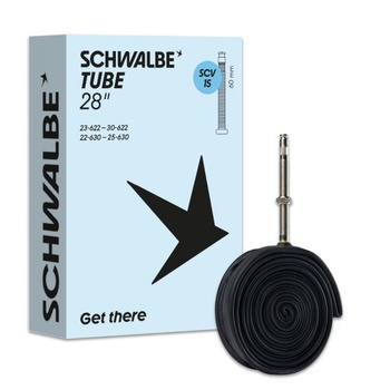 Schwalbe cestný bicykel (700C) duša, čierna, 28