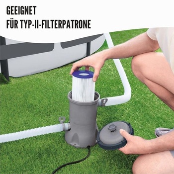 Filtrační čerpadlo Bestway Flowclear 800gal, nadzemní čistič bazénů pro bazény o objemu 1 100–17