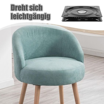 Otočné kovanie pre vysoké zaťaženie, kovové otočné kovanie 7 palcov, otočný tanier o 360 °, 177 x 177 x