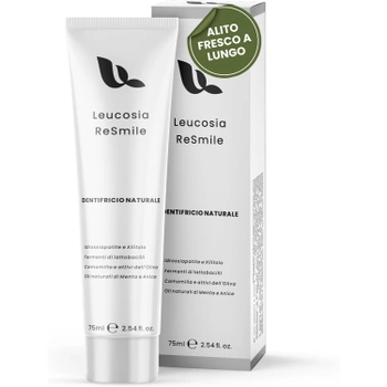 Zubná pasta Leucosia Phytocosmetics 75 ml