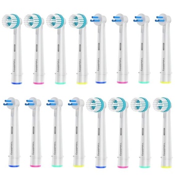 8 kefkových hlavíc Interspace a 8 Ortho Care Essentials, kompatibilných s elektrickými zubnými