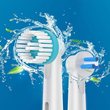 8 kartáčkových hlavic Interspace a 8 Ortho Care Essentials, kompatibilních s elektrickými zubními