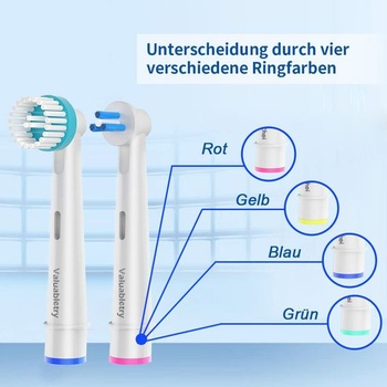 8 kartáčkových hlavic Interspace a 8 Ortho Care Essentials, kompatibilních s elektrickými zubními