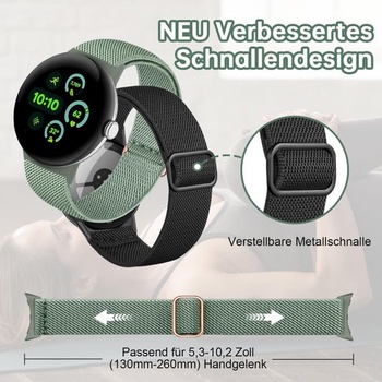 Náramok kompatibilný s hodinkami Google Pixel Watch 5/4/3 45 mm, 5/4/3/2/1 41 mm