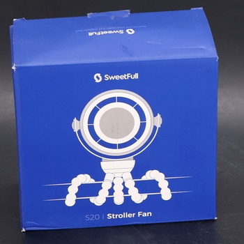 Přenosný ventilátor SWEETFULL S20, 4000mAh