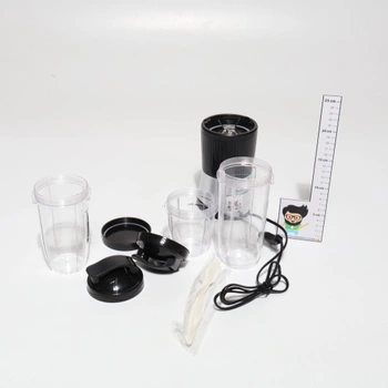 Ganiza Smoothie Maker, mini mixér 900 W, mixér s 25 000 ot./min, 3 tritanové kelímky na cesty (300