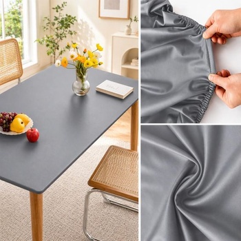 Pratelný ubrus 70x120 cm – PVC zahradní ubrus s lotosovým efektem, elastický a omyvatelný, odolný