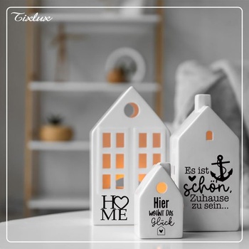 Tixlux 4dielne samolepky na nanášanie, fóliové transferové samolepky 19x14cm na sklo, remeslá,