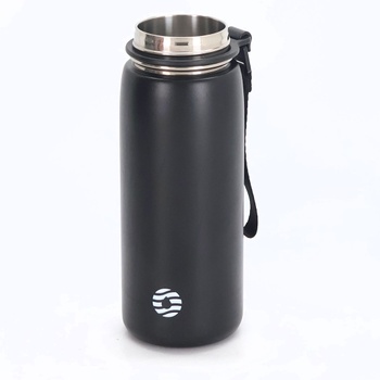 Fľaša na vodu Fjbottle z nerezovej ocele 600 ml s magnetickým viečkom do držiakov na bicykel | Vhodná pre