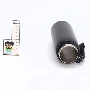 Fľaša na vodu Fjbottle z nerezovej ocele 600 ml s magnetickým viečkom do držiakov na bicykel | Vhodná pre