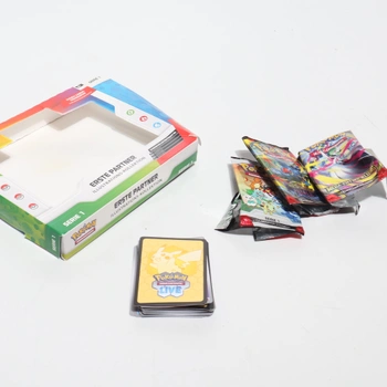 Kartová hra Pokémon Trading: Ilustračná kolekcia First Partners: Séria 1 (3 promo karty, 2 boostery