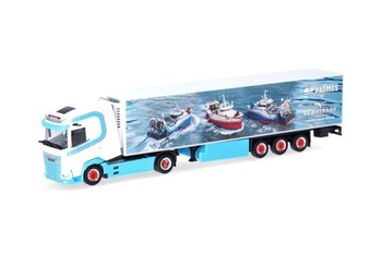 Model chladiarenského návesu Herpa DAF XG+, Vebatrans (Holandsko/Ukrajina), mierka 1:87,