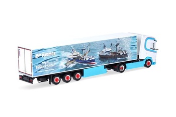 Model chladiarenského návesu Herpa DAF XG+, Vebatrans (Holandsko/Ukrajina), mierka 1:87,