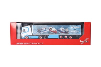 Model chladiarenského návesu Herpa DAF XG+, Vebatrans (Holandsko/Ukrajina), mierka 1:87,
