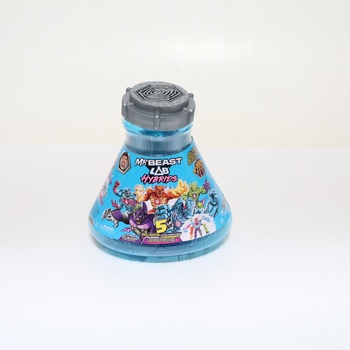 Mega balení hybridů MrBeast Lab: Různé hybridní díly a 5 akčních figurek ke kombinování,