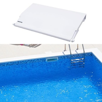 TOP-MAX 1dílná klapka skimmeru SPX1082K, plastový náhradní díl, přepad skimmeru 20 x 14 cm