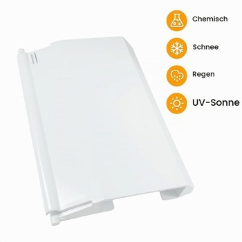 TOP-MAX 1dílná klapka skimmeru SPX1082K, plastový náhradní díl, přepad skimmeru 20 x 14 cm