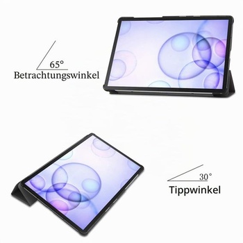 Puzdro Kepuch Custer pre Samsung Galaxy Tab S6 10.5 SM-T860 SM-T865, inteligentné ochranné puzdro z PU