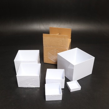 Úložné boxy plastové 20 x 20 x 15 cm