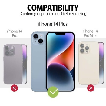 Kryt MyGadget kompatibilný s iPhone 14 Plus - Robustný silikónový ochranný kryt, TPU tenký