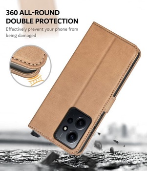 Pouzdro na telefon pro Xiaomi Redmi Note 12 4G (ne pro 5G), prémiová peněženka z PU kůže,
