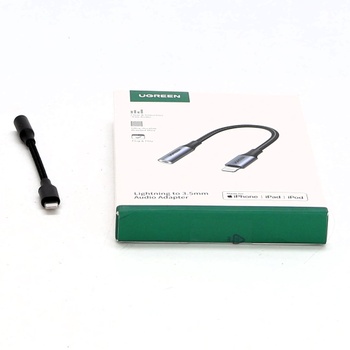 UGREEN Lightning to Jack Adaptér 3,5 mm slúchadlá Lightning Aux Adaptér Lightning to Aux Adapter