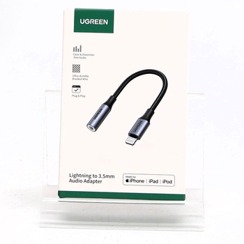 UGREEN Lightning to Jack Adaptér 3,5 mm slúchadlá Lightning Aux Adaptér Lightning to Aux Adapter