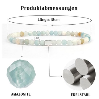 Dámsky náramok s 4 mm korálkami RUBY