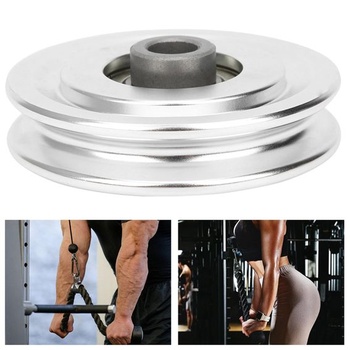 Kladkový blok pre fitness vybavenie, kladka z hliníkovej zliatiny pre posilňovacie stroje v posilňovni