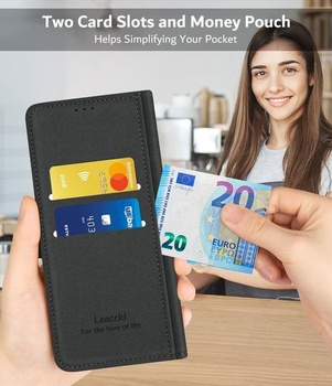 Pouzdro na telefon pro Samsung Galaxy A35 5G, prémiové pouzdro z PU kůže, nárazuvzdorné