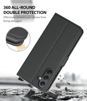 Pouzdro na telefon pro Samsung Galaxy A35 5G, prémiové pouzdro z PU kůže, nárazuvzdorné