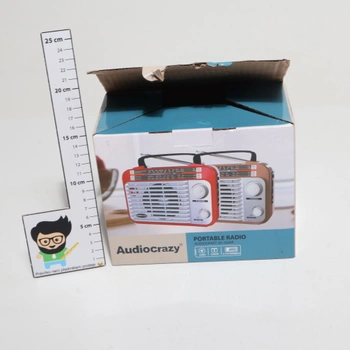 Rádiobudík Audiocrazy UKW FM/AM/SW1