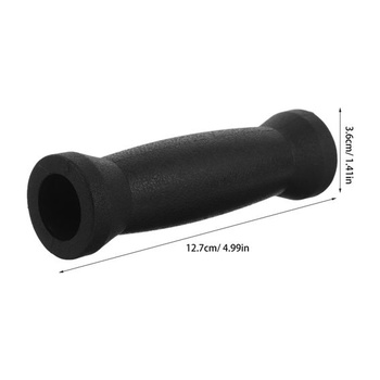 Protišmykový chránič rukoväte pre činky, PVC povlak, ergonomicky polstrovaný, odolný, pre silový