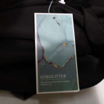 Dámske šaty GORGLITTER čierne, veľ. M