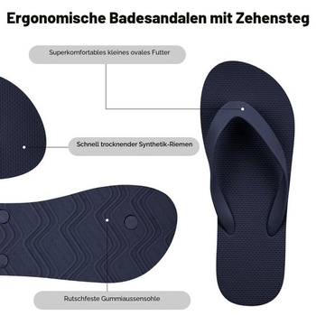 Unisex modré žabky Aomig veľ. 41/42 EU