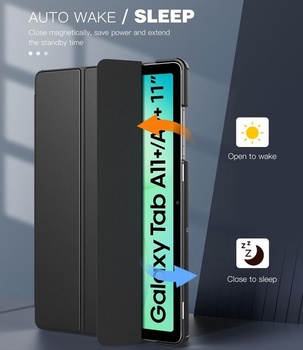 Puzdro TiMOVO pre Samsung Galaxy Tab A11+/A11 Plus 11 palcov, čierne A-Black