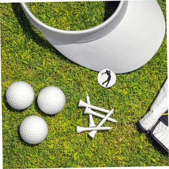 Magnetický klip na golfovou čepici se sadou značek na míčky, lehký kovový klip na čepici pro ženy,