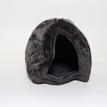 Mačacia jaskyňa Bedsure čierna 44 x 44 cm